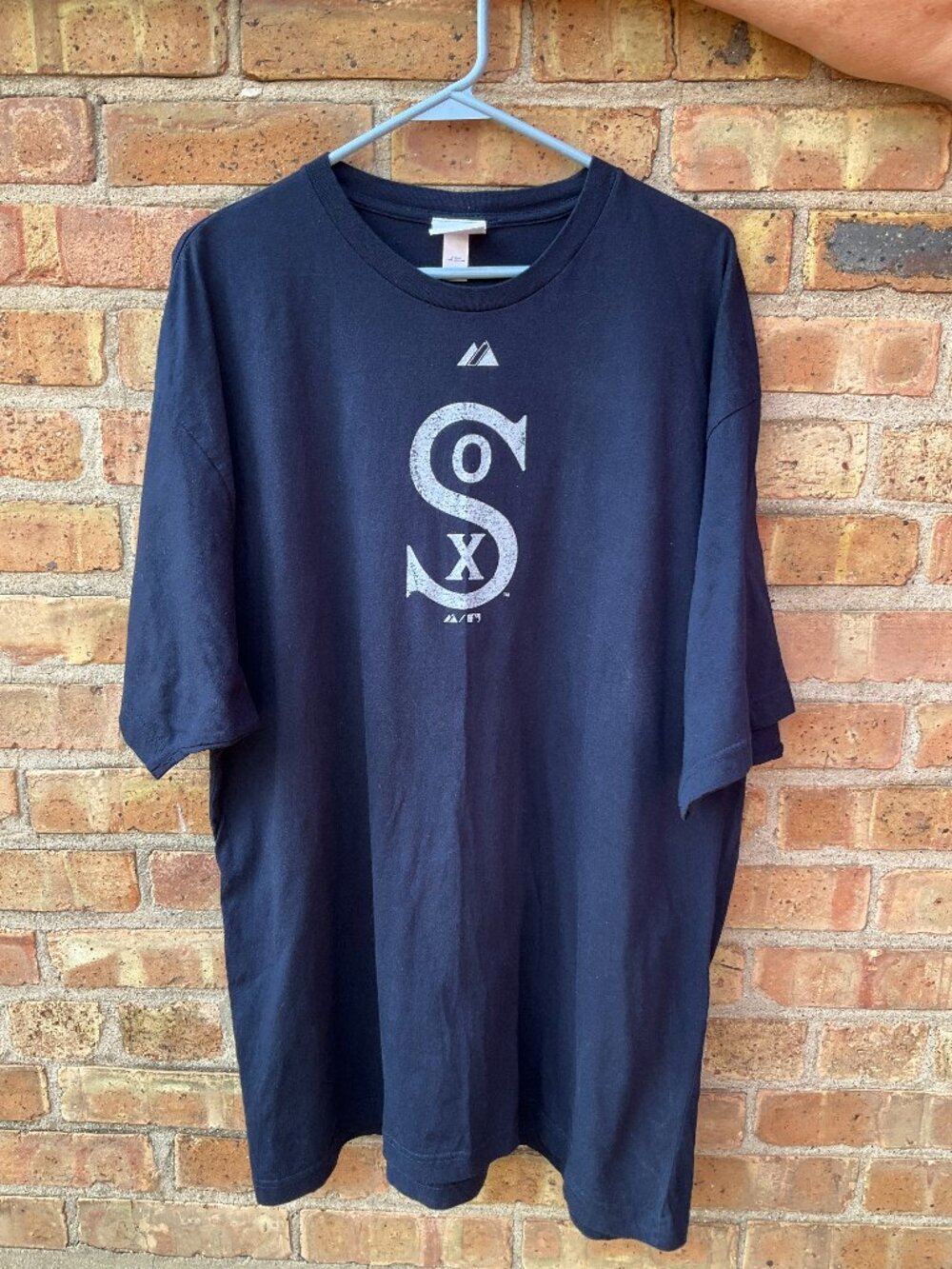 Majestic Women's Chicago White Sox Short Sleeve Shirt, Size 2X